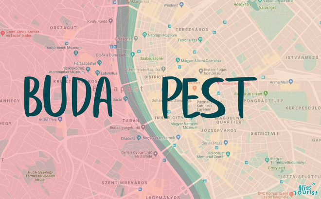 Mapa de Budapest